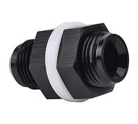 Cocoarm Raccord de Cloison de Cellule, Adaptateur de Carburant Droit en Aluminium 6AN, Pression de 4000 Psi, Idéal pour les Applications de Course Automobile