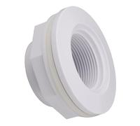 Cocoarm Raccord d'entrée d'eau Directionnel, Raccord de Jet de Retour de Piscine en ABS avec Contre-écrou et Joint pour Remplacement de Jet de Retour de Piscine SP1419D pour Les Propriétaires de