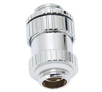 Cocoarm Raccord fileté G1/4 Mâle à Mâle, Prolongateur Micro-réglable, | Fixation hexagonale intérieure M8, laiton nickelé, refroidissement par eau PC, longueur extensible 22-31 mm, assemblage de