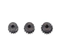 Cocoarm RC Car Motor Gears, Steel Replacement for Losi 1/18 1/24 RC Car, with Smooth Transmission Low Noise Metal Pinion Gears Engrenages de Moteur pour Voiture, Pièce de Rechange