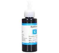 Cocoarm Recharge d'Encre de Sublimation 100 Ml, Encre d' Numérique, Encre de Transfert de Chaleur pour T-shirts, Tasses, Tissus, Céramique, Compatible avec R330 230 T60 T50 1390 1800 L805 (C)