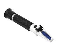 Cocoarm Réfractomètre, Brix Mètre en Aluminium 0 à 10 pour Cent avec ATC 50 à 86F, Testeur de Sucre Portatif de Précision de 0,1 pour Cent pour Tester les Boissons au Sirop de Jus