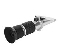 Cocoarm Réfractomètre Brix Portatif Réfractomètre 0 à 80% en Aluminium ATC 50 à 86 F Précision de 0,1% pour Tester le Sucre Liquide, Jus, Miel, Vin, Sirop