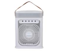 Cocoarm Refroidisseur d'air USB, Ventilateur de Climatiseur Portable en ABS avec Câble USB, Refroidisseur Personnel par évaporation, Ventilateur de Table de Bureau Compact pour les Utilisateurs de