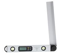 Cocoarm Règle d'angle Numérique, Rapporteur de Niveau électronique de 400 Mm avec Affichage LED de 2 Pouces, Outil de Mesure de l'angle de Verrouillage pour les Installateurs d'aménagement de