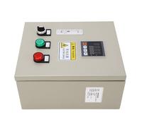 Cocoarm Régulateur de Température PID Boîte de Contrôle de Température ABS en Acier Inoxydable 380V AC 15KW 32A 32 à 752F avec Thermocouple de Type K 2M pour Plate-forme de Chauffage de Moule de Four