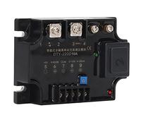 Cocoarm Régulateur de Tension monophasé, Module Régulateur de Tension AC à Isolation Complète AC 220 V avec Céramique et Thyristor, Entrée 4 à 20 MA 0 à 10 V, Démarrage Lent pour l'éclairage du (10A)