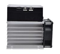 Cocoarm Régulateur de Tension SCR Régulateur de Tension AC à Semi-conducteurs 220 à 380 VAC 0 à 5 V 0 à 10 V 4 à 20 MA Contrôle monophasé pour Fours électriques Transformateurs d'éclairage