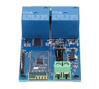 Cocoarm Relais Bluetooth 12 V PCB Module de Relais Double Canal DC 12 V 10 A Module de Télécommande avec Contrôle par Application Portée de 10 M pour équipement électrique Domotique Intelligent