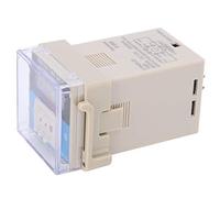 Cocoarm Relais temporisé à Affichage Numérique LED, Relais temporisé ATS48A 20 en Plastique, Plage de Retard de 0,1 S à 99,9 S, 2 Contacts de Sortie, Faible Consommation d'énergie pour (DC12V)