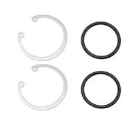 Cocoarm Remplacement du Joint Torique de Clamp/Holder C de Valve de Soufflage, Accessoire en Alliage Métallique Robuste et en Caoutchouc pour Adaptateur de, Installation Facile pour des Performances