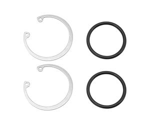 Cocoarm Remplacement du Joint Torique de Clamp/Holder C de Valve de Soufflage, Accessoire en Alliage Métallique Robuste et en Caoutchouc pour Adaptateur de, Installation Facile pour des Performances