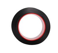 Cocoarm Renforceur de Grosse Caisse Puissant Amplificateur de Bas de Gamme, Réglage Pratique de l'impact, avec Autocollant de Protection d'ouverture, pour Kit de Batterie (Rouge)