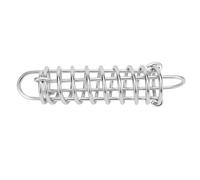 Cocoarm Ressort d'amarrage, Ressort d'amarrage de Bateau Haute Résistance en Acier Inoxydable, Amortisseur pour Yachts, Diamètre de Bobine de 1/4 Pouce, Application Marine