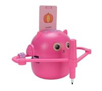 Cocoarm Robot de Dessin Intelligent, Robot de Dessin éducatif ABS avec 100 Cartes 2 Stylos 1800 MAh, Jouet Interactif pour Apprendre à Dessiner pour Les Enfants de 5 Ans et Plus, Pratique Artistique