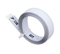 Cocoarm Ruban à Mesurer Auto-Adhésif en Métal, Acier au Carbone, 6 Pieds avec Support Adhésif, Parfait pour des Mesures Précises à la Maison ou en Atelier