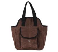 Cocoarm Sac à Outils de Jardin, Porte-outils en Toile Cirée avec 6 Poches Intérieures et 3 Poches Extérieures pour Jardinage à Domicile et Utilisation en Extérieur