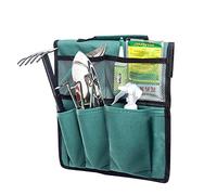 Cocoarm Sac à Outils pour Tabouret de Jardinage, Sac de Rangement pour Outils, Tissu Oxford 600D, Rangement Polyvalent pour de Jardin, Design Compact pour Jardinier (Green)
