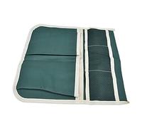 Cocoarm Sac de Rangement pour Tabouret de Jardin en Tissu Oxford 600D, Sac de Rangement pour Outils de Jardin 32 X 32 Cm avec 4 Grandes Poches, Fourre-Tout Léger à Suspendre pour Utilisation sur