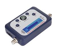 Cocoarm Satellite Finder Numérique 950-2150MHz, écran à Rétroéclairage | Compteur de signal TV par satellite, boussole pour l\'alignement, impédance 75Ω, boîtier ABS, utilisation en camping en