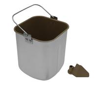 Cocoarm Seau de Machine à Pain Antiadhésif, Moule Antiadhésif pour Machine à Pain, Cuve Intérieure de Mélange et de Cuisson en Alliage D’aluminium de qualité Alimentaire pour Machines à