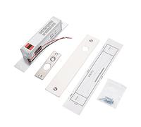 Cocoarm Serrure électrique à Insert, Conception Basse Température, 500 000 Cycles pour Portes Coupe-feu en Verre et Bois