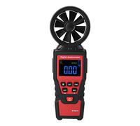 Cocoarm ST6816 Anémomètre Numérique ABS Compteur de Vitesse du Vent 0,40 à 30,00 Ms LCD avec Maintien des Données Min Avg et Affichage de la Température pour la Voile, la Planche à Voile, la Randonnée