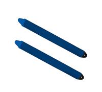 Cocoarm Stylet 2 Pièces avec Attaches pour écrans Tactiles, Stylet de Tablette ABS et Silicone pour Enfants, Pointe Arrondie, Poignée Ergonomique, pour Tablettes, Téléphones et Appareils (Blue)