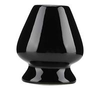 Cocoarm Support à Fouet à Matcha en Céramique, Matériau de qualité, Préserve la Forme du Fouet, Favorise le Séchage Naturel, Idéal pour les Amateurs de thé et les Accessoires (BLACK)