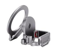 Cocoarm Support Caméra Magnétique pour 4 3, Aluminium Alliage | Fixation Magnétique Sécurisée à 17 Aimants, Sabot Froid pour Micro/lumière, Commutateur Paysage-portrait, Trou pour Dragonne