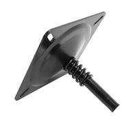 Cocoarm Support de Base de Siège de Bateau, Acier zingué, Support Pivotant Robuste pour la Pêche et Les Loisirs avec Poteau de Piédestal de 3/4 Pouces