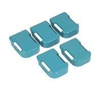 Cocoarm Support de Batterie ABS Support de Batterie Lot de 5 Supports Fixes Moulés par Injection pour Batteries au Lithium 14,4 V 18 V avec Verrouillage à Clip pour Le Stockage sur étagère de Camion