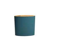 Cocoarm Support de Bloc de Couteaux avec Couvercle en Bambou, Support de Rangement pour Couteaux, Corps en ABS Amovible avec Trous de Drainage, Base épaisse et Stable pour Comptoir de Cuisine,