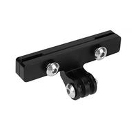 Cocoarm Support de Caméra pour Selle de Vélo, Support de Montage sur Rail en Alliage D'Aluminium avec Bracket D'Extension et Pince Adaptateur, Finition Anodisée CNC pour Hero