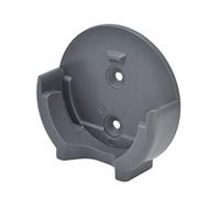 Cocoarm Support de Porte-filtre Mural, ABS de qualité Alimentaire, Installation Facile, Double Fixation, Universel pour le Stockage du Doseur de café (Gris 54mm)