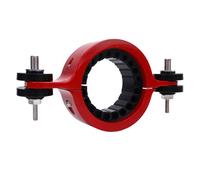 Cocoarm Support de Roulement de Support Central d'arbre de Transmission, Remplacement en Caoutchouc en Alliage d'aluminium pour WK2 2011+, Réduit les Vibrations, Performances Fluides, (rouge)