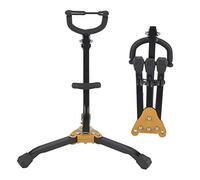 Cocoarm Support de Saxophone Support de Saxophone Pliable Support de TréPied de Saxophone Réglable TréPied de Sax Ténor Alto avec Goupille de Verrouillage, Support de Sax Ténor Portable
