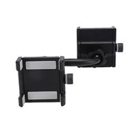 Cocoarm Support de Téléphone pour Rétroviseur, Matériau ABS, Double Pince, Rotation à 360 Degrés, Compatible avec Les Téléphones de 4 à 7 Pouces dans la Voiture