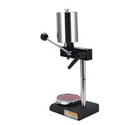 Cocoarm Support de Testeur de dureté SLX D Support de Duromètre en Verre trempé en Marbre de Fer 160 X 120 Mm Test Stable Conception Compacte Portable pour Compteur de Type D en Mousse 'éponge en