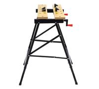 Cocoarm Support d'établi Pliable Portable, Table Multifonction avec Cadre en Acier pour Le Serrage, la et Les Activités d'atelier