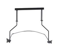 Cocoarm Support d'harmonica, Support de Cou Réglable en Métal avec Tubes en Caoutchouc Confortables pour Joueurs d'harmonica à 10 Trous