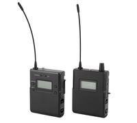 Cocoarm Système de Visite Guidée sans Fil, 570-590MHz 1 émetteur 1 | 36 points de fréquence anti-interférences, portée de 100 m pour conférence de musée, audio clair 20 Hz-18 kHz, conception