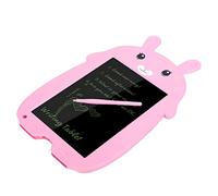 Cocoarm Tablette d'écriture de 8,5 Pouces Tableau d'écriture LCD ABS avec un écran Sensible à la Pression Effaçable à une Touche pour les Enfants étudiants et le Dessin au Bureau (Rosâtre)