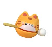 Cocoarm Tambour de Poisson Mignon Bloc Zen Instrument de Percussion en Résine 4,1 X 2,7 X 2,4 Pouces Ornement Apaisant de Bureau Compact pour la Méditation Bureau étude Soulagement du Stress Décor (C)