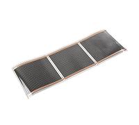 Cocoarm Tapis Chauffant au Sol Système de Chauffage au Sol électrique Radiant 220 V Pâte de Carbone Graphène PET EVA Réglable à 140 F Coupé pour s'adapter à Faible Bruit pour la Maison, la Salle de