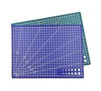 Cocoarm Tapis de Découpe A4 PP Planche à Découper avec Lignes de Grille Claires Simple Face 30 X 22 X 0,2 Cm pour Scrapbooking, Couture, Quilting, Projets d'artisanat d'art (A4)