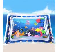 Cocoarm Tapis de Jeu Aquatique Tapis de Jeu Gonflable en PVC pour Bébés et Tout-Petits 200 G, Design Animal Sensoriel, Jouet Aquatique Pliable pour l'intérieur et l'extérieur pour à Ramper