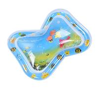 Cocoarm Tapis d'eau pour bébé Tapis de Jeu d'eau Pliable en PVC pour bébé Coussin Gonflable pour les âges de 1 à 3 Ans avec Jeu Sensoriel Animaux Flottants Remplissage Facile pour au Sol Voyage