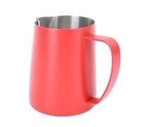 Cocoarm Tasse à Mousser le café Pichet à Mousser le Lait en Acier Inoxydable 304 600ML avec échelle Intérieure et Bouche Pointue pour Boissons Expresso Latte Art Utilisation au café à la Maison