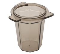 Cocoarm Tasse Doseuse à café PC Tasse Doseuse à café en Poudre 51 Mm 100 Ml Anneau de Préhension Transparent Antistatique pour Préparation Expresso Baristas Home Cafe et Porte-filtre 51 Mm (GRAY)